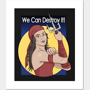 we can destroy it Posters and Art